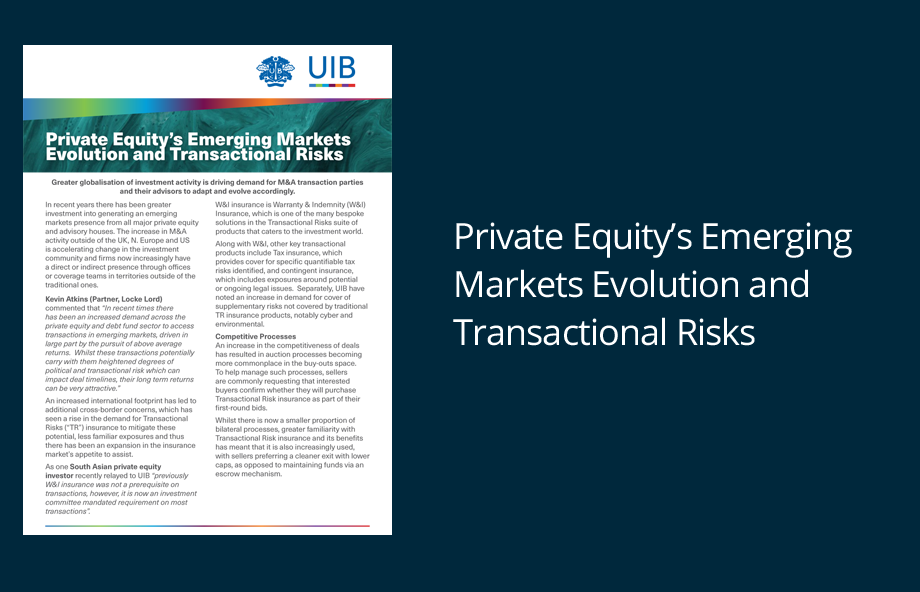 Transactional Risks Transactional Risks
